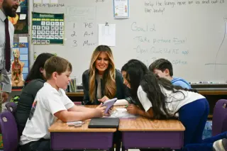 First Lady champions AI education during North Carolina school tour