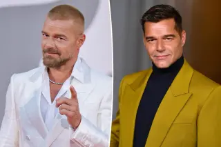 Ricky Martin Unleashes a Bold Buzzcut at Venice Premiere for Hombre Al Agua
