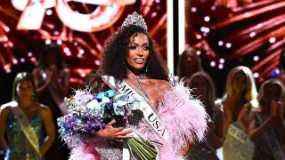 Miss USA 2026 trained around motherhood, squeezing workouts into nap times and baby carries