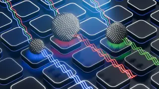Moveable quantum dots offer flexible, scalable qubit networking