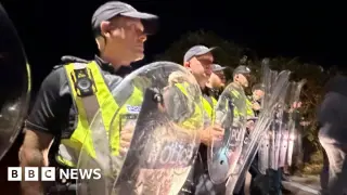 Danny Tommo's Patriot Platform ties two UK anti-migrant protests in Dover and Portsmouth