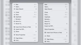 macOS 27 Drops Tahoe’s Menu Icons in a Move Toward Simpler UI