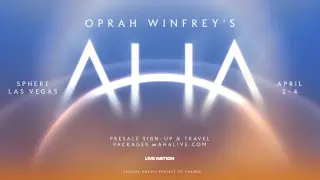 Oprah Launches AHA Immersive Show at Las Vegas Sphere