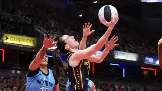 Fever Rally Past Sky in OT Behind Clark-Boston Trio