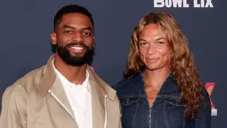 Giants star Darius Slayton weds Olympic heptathlete Anna Hall