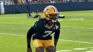 Bullard Forces Fumble, Baldwin Interception Highlight Packers Practice 2