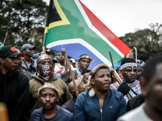 Police deployed as anti-immigrant protests surge in South Africa
