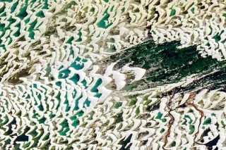 Desert Dunes Meet Freshwater Lagoons in Lençóis Maranhenses