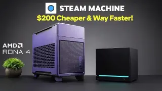 Compact Steam Machine Delivers 1.5x Valve Performance for $200 Less