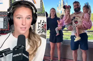 Kylie Kelce shuts down baby No. 5 rumors, reaffirming she’s got four kids