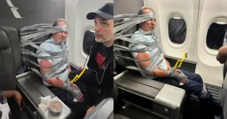 Arizona realtor restrained midflight after violent outburst; fired after arrest
