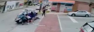 Bystanders Lift Car to Free Woman Trapped Underneath