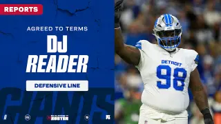 Giants Sign DJ Reader, Pending Physical