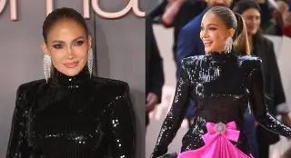 Jennifer Lopez Stuns in a Shimmering Richard Quinn Look