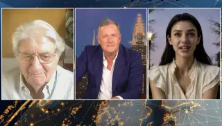 AI Star Glitches, Cantonese Interlude Shocks Piers Morgan Interview