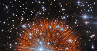 New Images Reveal 'Cosmic Pearls' in 1,000-Year-Old Supernova Remnant