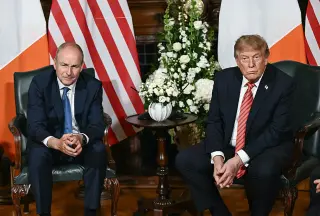 Trump's Ireland swing sparks unity controversy during golf trip