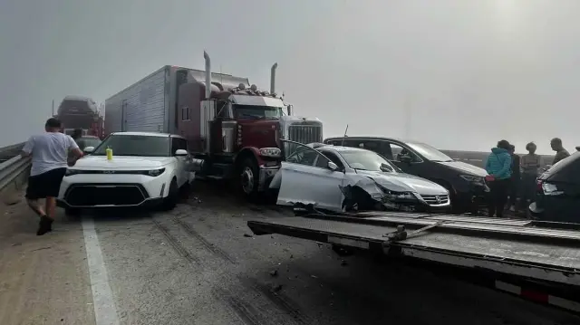 Fog-Triggered I-95 Pileup on Lake Marion Bridge Injures Multiple, Closes Lanes for 15 Hours