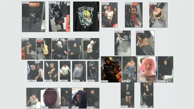 LASD Circulates 27 Suspect Photos in East L.A. AutoZone Heists Tied to Street Takeovers