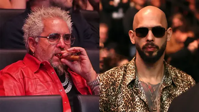 Fieri Defends Politeness After Tate Brothers Moment at UFC Event