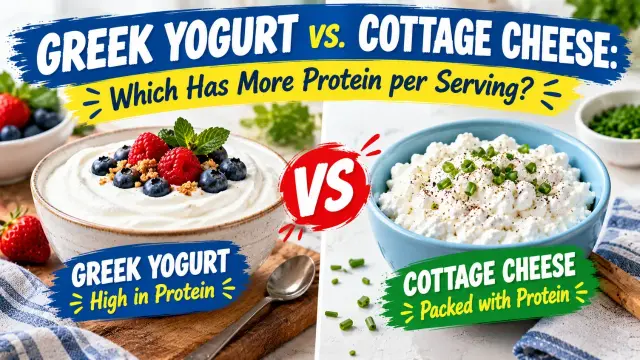Cottage Cheese Edges Out Greek Yogurt on Protein, but Greek Yogurt Wins on Sodium and Calcium