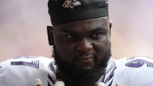 Ravens Trade Nigerian Defensive Lineman Okoye to Giants for Late Pick