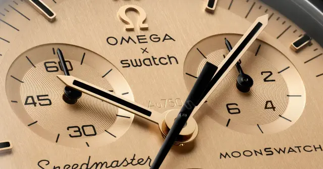 Swatch Drops 1,969-Piece Gold MoonSwatch via Online Lottery