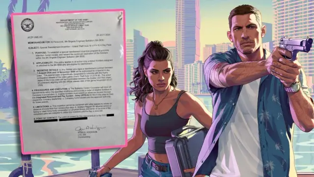 Army Battalion Offers GTA 6 Break as Re-enlistment Incentive (Unverified Memo)