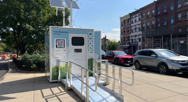 NYC Launches 17 High-Tech Public Toilets With 10-Minute Limits
