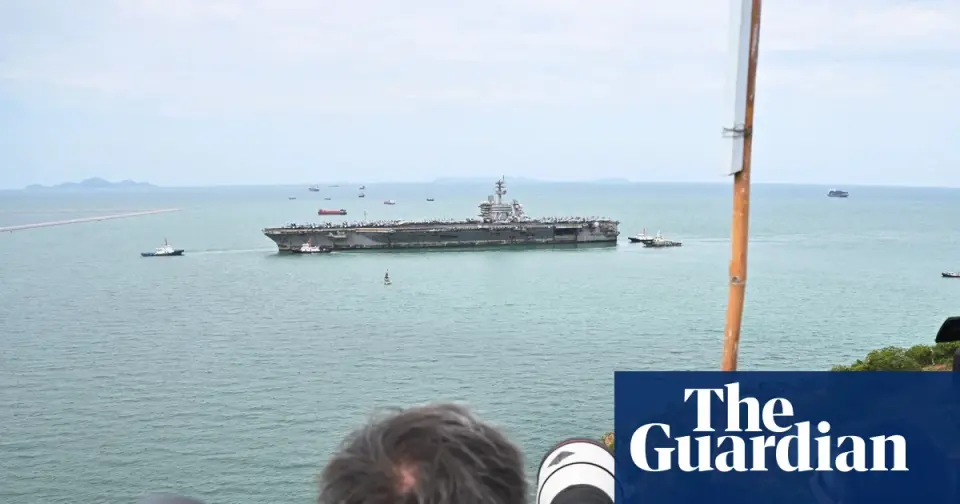 USS Abraham Lincoln Docking in Pattaya Ends 270-Day Middle East Deployment