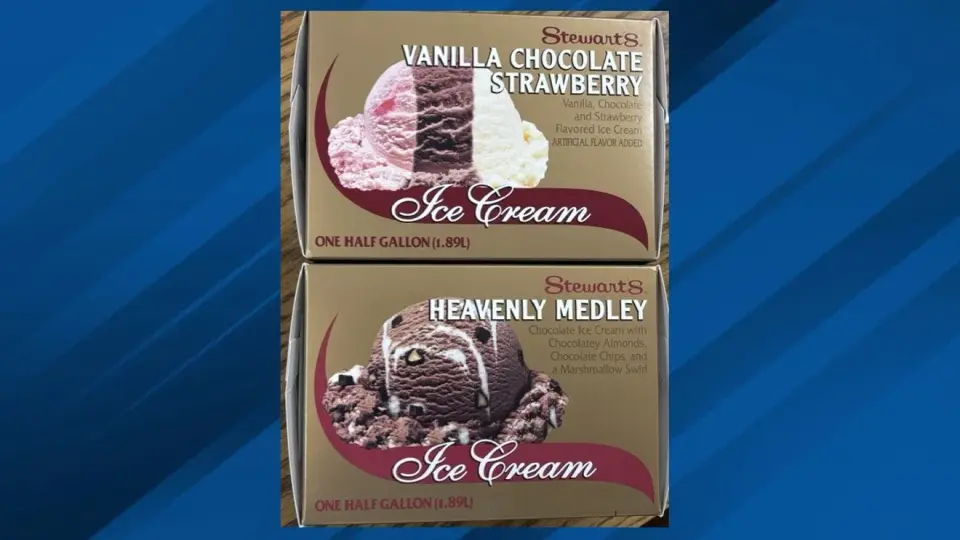 Stewart's Shops Pulls Two Ice Cream Flavors After Metal Found in Cartons