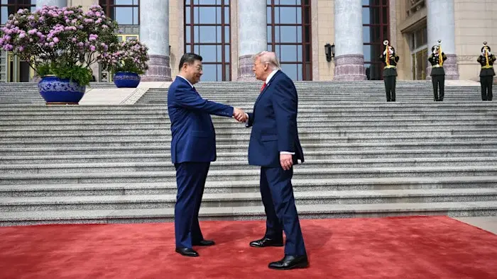 Taiwan Central to U.S.-China Ties as Xi Warns Trump at Beijing Summit