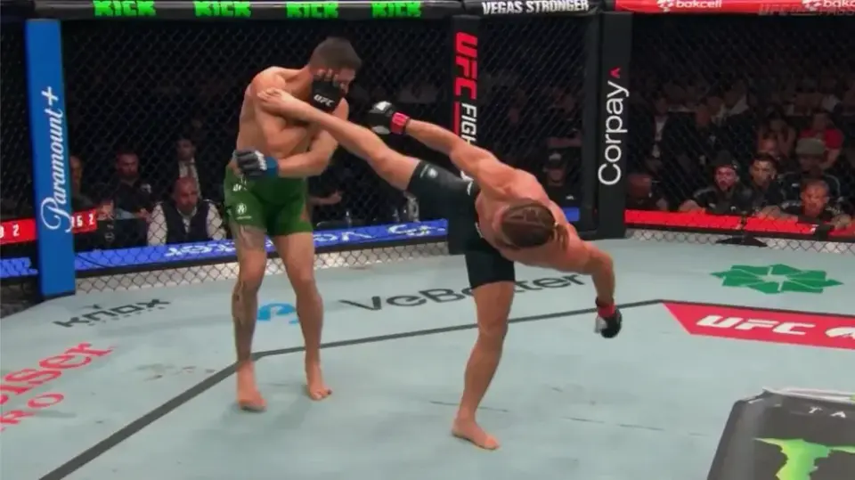 Fiziev Downs Torres with late KO to reaffirm lightweight standing in Baku