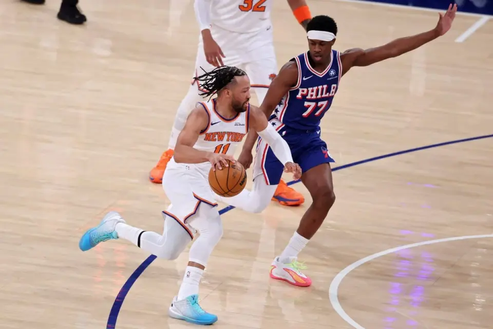 Brunson leads Knicks to dominant Game 1 blowout over Sixers