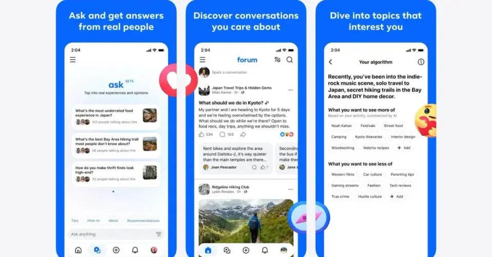 Meta's Forum reimagines Facebook Groups with an AI-powered search companion
