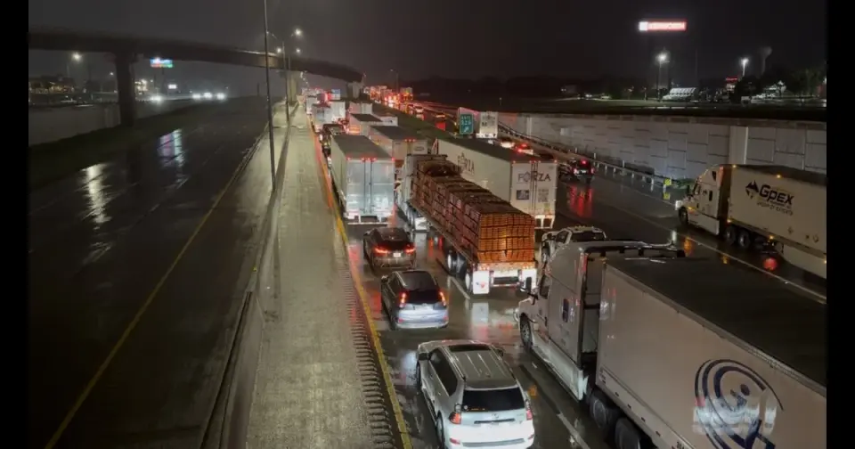 Rescue Underway as I-35 Flooding Strands Vehicles Between Waco and Hewitt
