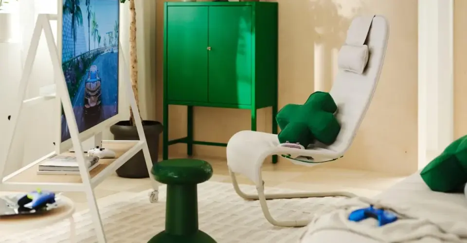 Ikea unveils Xbox-inspired Yxstaby furniture, including a thumbstick-stool
