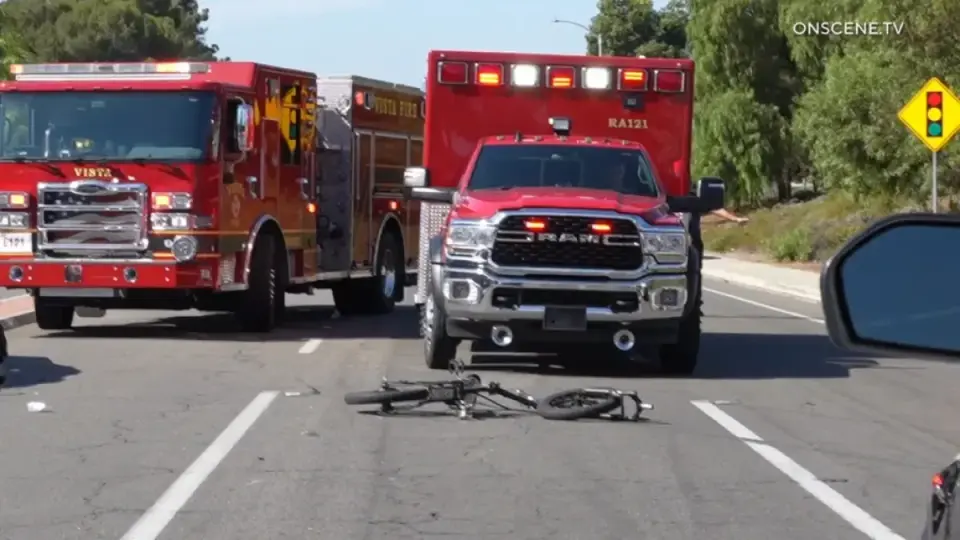 Vista E-Bike Rider Dies After Running Red Light in Afternoon Crash