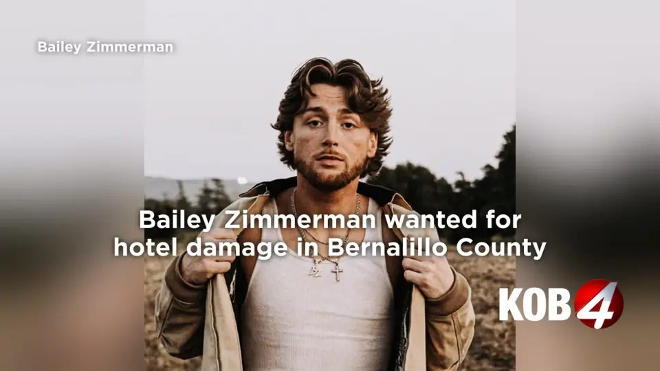 Bailey Zimmerman charged in Albuquerque hotel incident totaling $16K