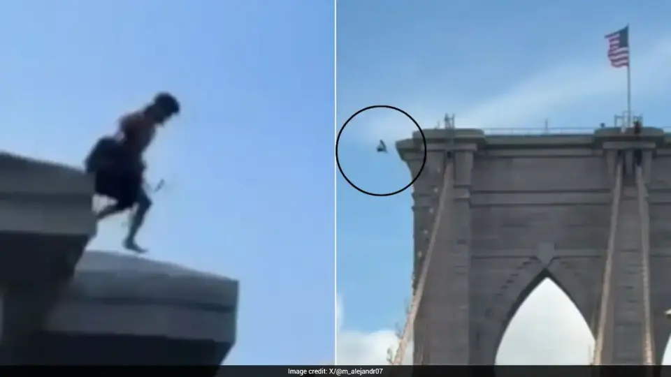 Naked Jump From Brooklyn Bridge Ends With Rescue