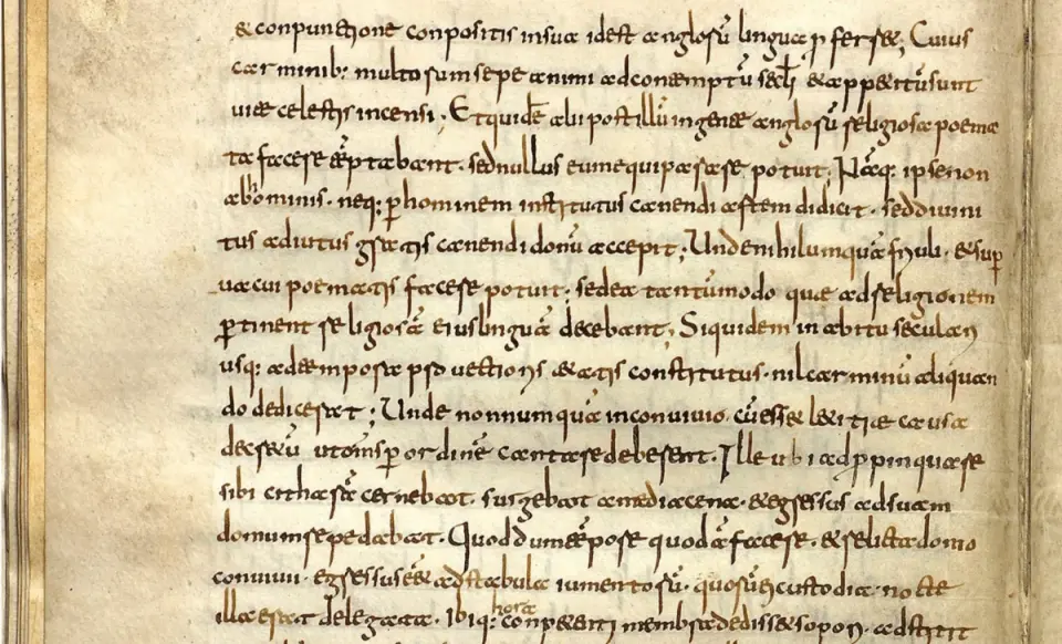 Roman Manuscript Uncovers Earliest Old English Poem, Rewriting Language Origins
