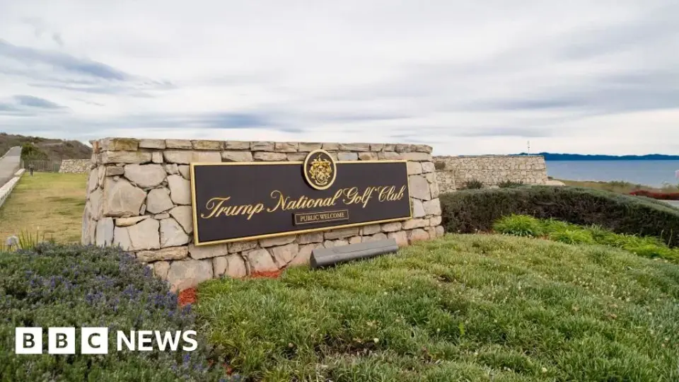 Armed suspect arrested near Trump golf course before fundraiser visit
