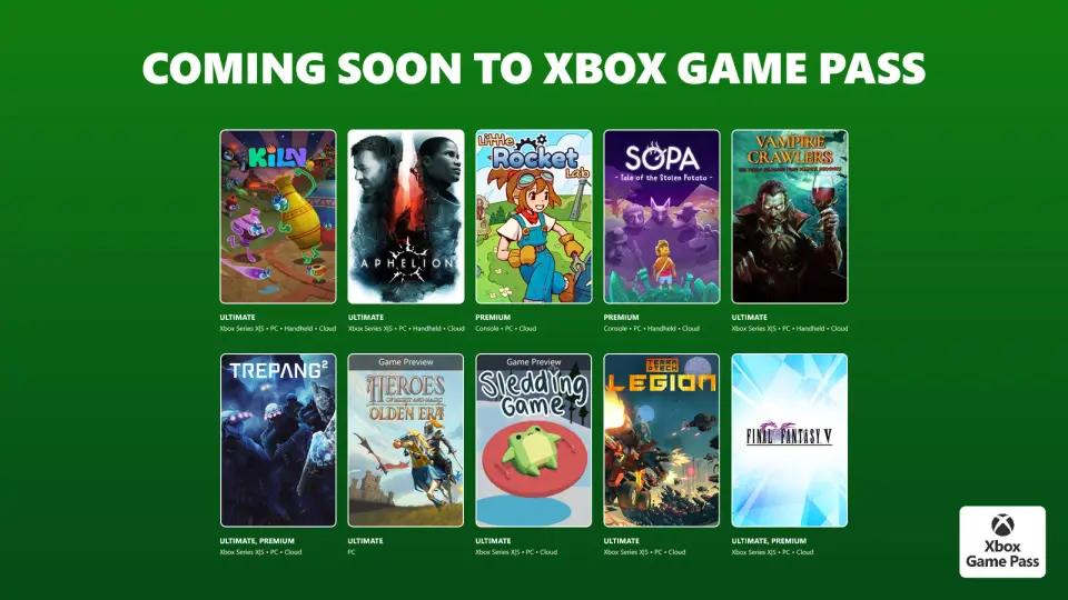 Spring Game Pass Expands with Kiln, Aphelion, Final Fantasy V and More