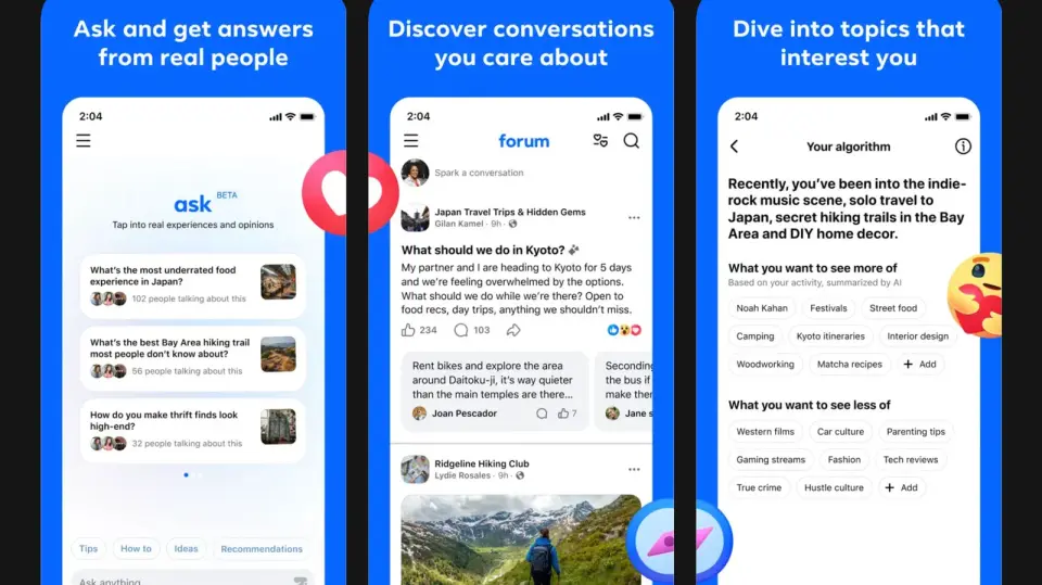 Meta Debuts Forum, a Reddit‑like app built for Facebook Groups