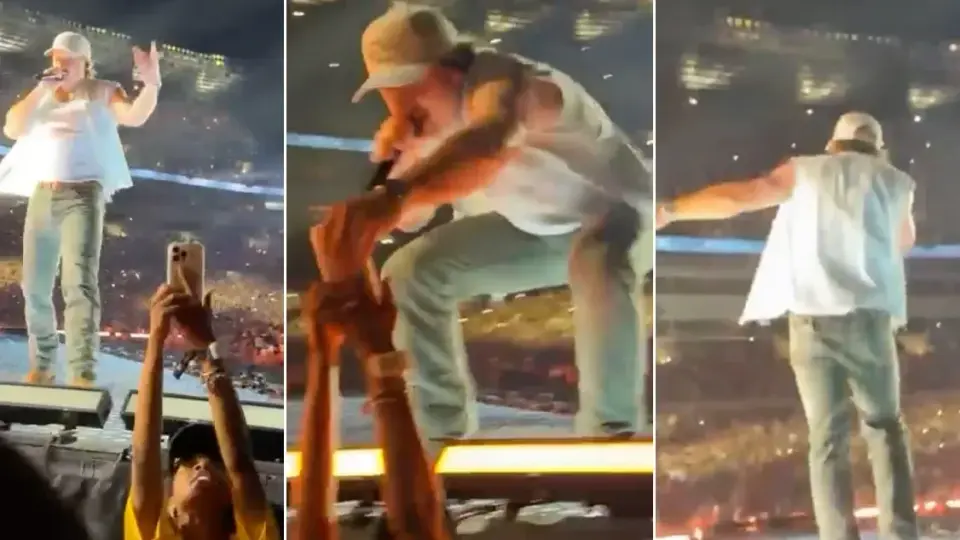 Morgan Wallen Snatches Guard’s Phone and Flings It Into the Crowd