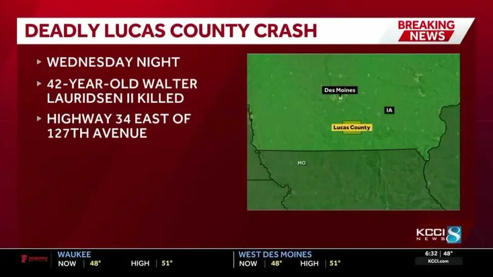 Walter Lauridsen, Rob Sand's brother-in-law, dies in Lucas County crash
