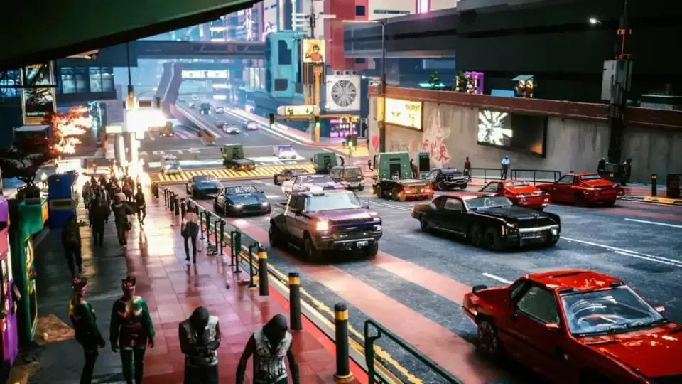 Waymo Fleet Circles an Atlanta Cul-de-Sac, Echoing Cyberpunk 2077 in Real Life
