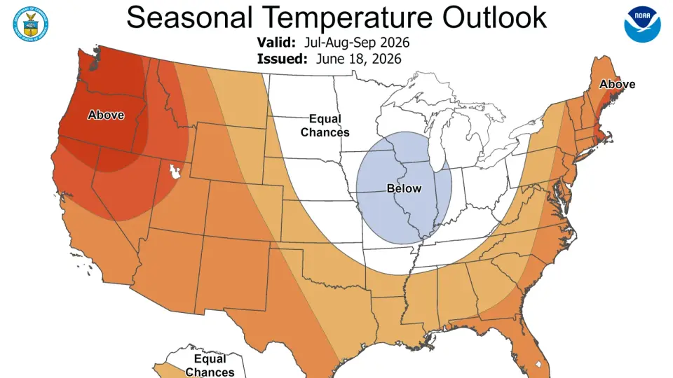 Summer 2026 Forecast Flags Heat, Drought and Fire Risk Across the U.S.