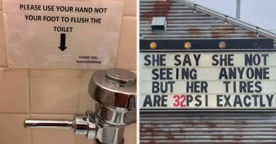 Forty-One Funny Signs That Brightened the Month