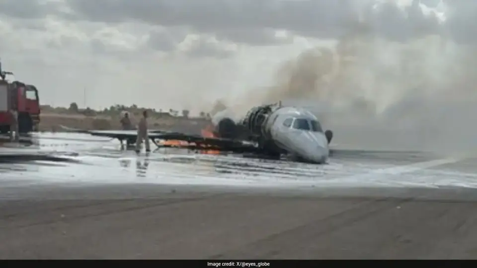 Libya Private Jet Runway Crash Prompts Investigation Into Drunk Pilots